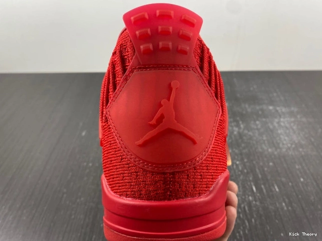 Kicked Out Shoe Store 4 Flyknit Red Retro Jordan AQ3559-600 0729
